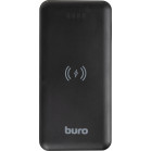 Мобильный аккумулятор Buro BPW10E 10000mAh 2A беспров.зар. черный (BPW10E10PBK)