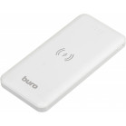 Мобильный аккумулятор Buro BPW10E 10000mAh 2A беспров.зар. белый (BPW10E10PWT)