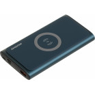 Мобильный аккумулятор Digma DGPQ10G 10000mAh QC3.0/PD3.0 3A беспров.зар. синий (DGPQ10G22CBL)