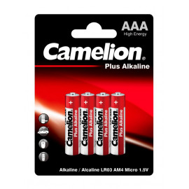 Батарея Camelion Plus Alkaline LR03-BP4 AAA 1150mAh (4шт) блистер