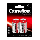 Батарея Camelion Plus Alkaline LR14-BP2 C 8000mAh (2шт) блистер