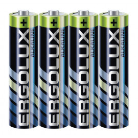 Батарея Ergolux Alkaline LR03 SR4 AAA 1150mAh (4шт) спайка