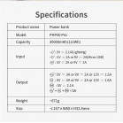 Мобильный аккумулятор Romoss Sense 8P+ 30000mAh QC3.0 18W 3A 2xUSB-A/USB-C белый (1539274)