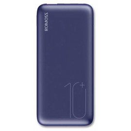 Мобильный аккумулятор Romoss WSL10 10000mAh QC2.0 18W 3A USB-A/USB-C беспров.зар. синий