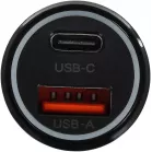 Автомобильное зар./устр. Buro BUCN1 18W 3A (PD+QC) USB-C/USB-A универсальное черный (BUCN18P110BK)
