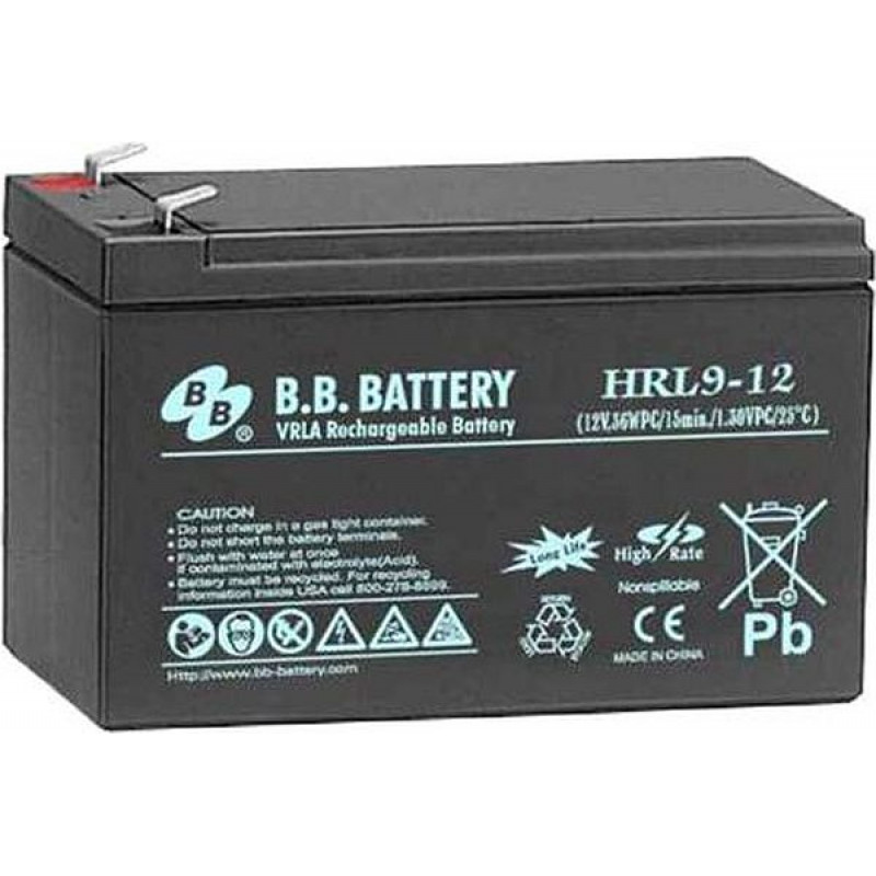 Батарея для ИБП BB HRL 9-12 12В 9Ач