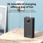 Мобильный аккумулятор Romoss PEA40PF 40000mAh QC3.0 22.5W 5A 2xUSB-A/USB-C черный (6973693499151)