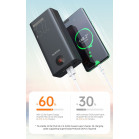 Мобильный аккумулятор Romoss PEA40PF 40000mAh QC3.0 22.5W 5A 2xUSB-A/USB-C черный (6973693499151)