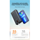 Мобильный аккумулятор Romoss PEA40PF 40000mAh QC3.0 22.5W 5A 2xUSB-A/USB-C черный (6973693499151)