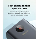 Мобильный аккумулятор Romoss PEA40PF 40000mAh QC3.0 22.5W 5A 2xUSB-A/USB-C черный (6973693499151)