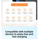 Мобильный аккумулятор Romoss PEA40PF 40000mAh QC3.0 22.5W 5A 2xUSB-A/USB-C черный (6973693499151)
