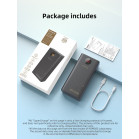 Мобильный аккумулятор Romoss PEA40PF 40000mAh QC3.0 22.5W 5A 2xUSB-A/USB-C черный (6973693499151)