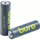 Батарея Buro Alkaline LR6 AA (4шт) блистер