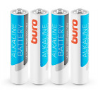 Батарея Buro Alkaline LR03 AAA (4шт) блистер