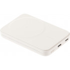 Мобильный аккумулятор Solove W12 5000mAh QC3.0/PD3.0 20W 3A USB-C беспров.зар. бежевый (W12 BEIGE RUS)