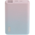 Мобильный аккумулятор ZMI QB817 10000mAh QC3.0/PD3.0 22.5W 3A 2xUSB-A/USB-C голубой/розовый (QB817 COLOR)