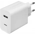 Сетевое зар./устр. Xiaomi Mi 33w Wall Charger 33W 3A (PD) USB-C/USB-A универсальное белый (BHR4996GL)