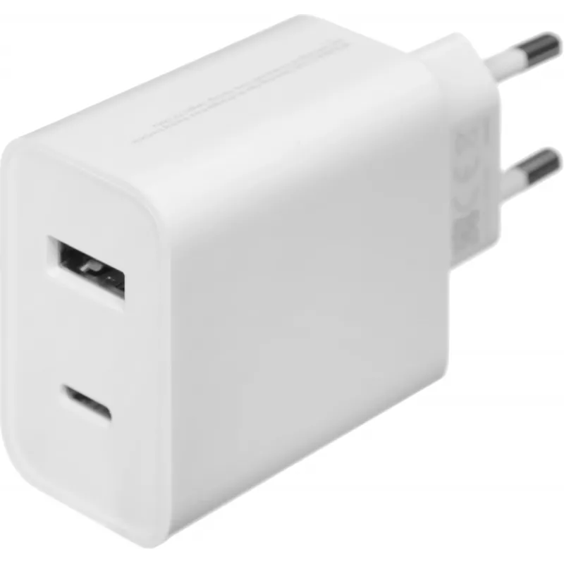 Сетевое зар./устр. Xiaomi Mi 33w Wall Charger 33W 3A (PD) USB-C/USB-A универсальное белый (BHR4996GL)