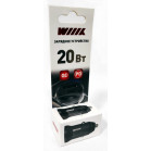 Автомобильное зар./устр. Wiiix UCC-7-2-11 3.1A+3A (PD+QC) USB-C/USB-A универсальное черный