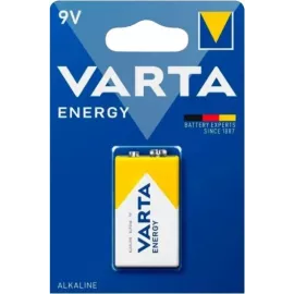 Батарея Varta Energy 6LR61 BL1 Alkaline 9V (1шт) блистер