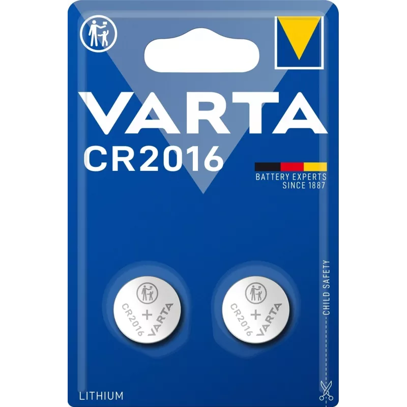 Батарея Varta Electronics BL2 CR2016 (2шт) блистер