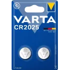 Батарея Varta Electronics BL2 CR2025 (2шт) блистер