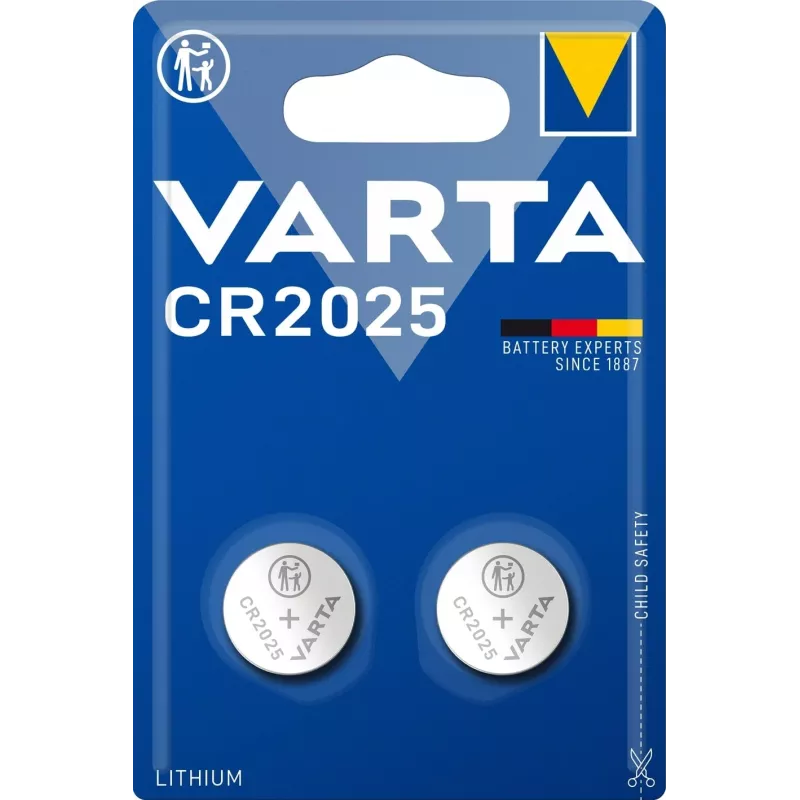 Батарея Varta Electronics BL2 CR2025 (2шт) блистер