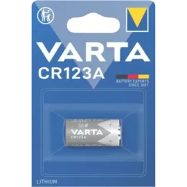 Батарея Varta Professional BL1 Lithium CR123A (1шт) блистер