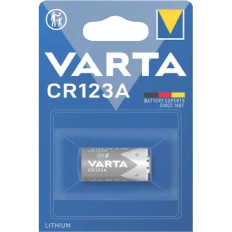 Батарея Varta Professional BL1 Lithium CR123A (1шт) блистер