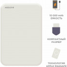 Мобильный аккумулятор Solove Mi W12 Pro 10000mAh QC3.0/PD3.0/PE2.0 20W 3A USB-C белый (W12 PRO WHITE RUS)