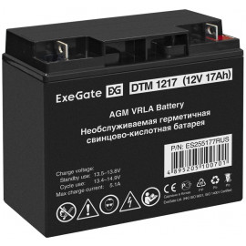 Батарея для ИБП Exegate ES255177 12В 17Ач