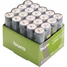 Батарея Buro Alkaline LR03 AAA 1300mAh (20шт) коробка