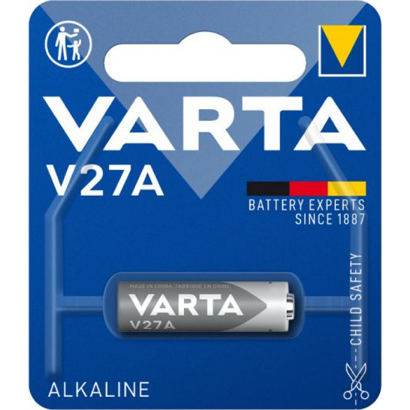 Батарея Varta Electronics BL1 Alkaline LR27/A27/MN27 (1шт) блистер