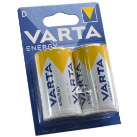 Батарея Varta Energy LR20 BL2 Alkaline D (2шт) блистер