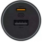Автомобильное зар./устр. Xiaomi BHR6814GL 67W 6.1A (PD) USB-C/USB-A универсальное черный