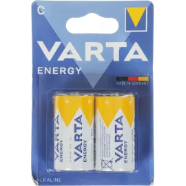 Батарея Varta Energy BL2 Alkaline LR14C (2шт) блистер