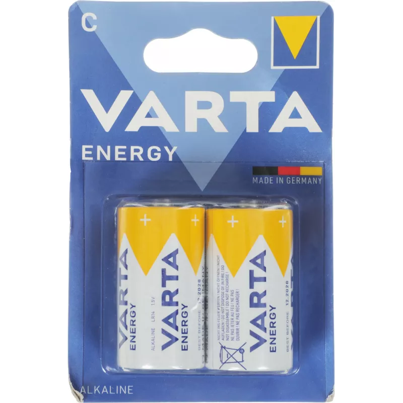 Батарея Varta Energy BL2 Alkaline LR14C (2шт) блистер
