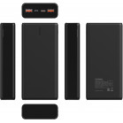 Мобильный аккумулятор Digma DGPF20B 20000mAh QC3.0/PD3.0 22.5W 3A 2xUSB-A/USB-C черный (DGPF20B22PBK)
