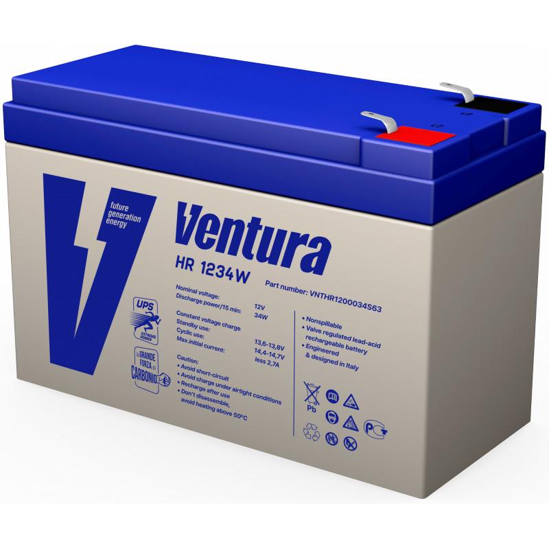 Батарея для ИБП Ventura HR 1234W 12В 9Ач Батарея для ИБП Ventura HR 1234W 12В 9Ач