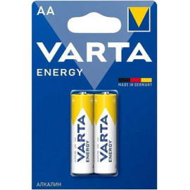 Батарея Varta Energy LR6 Alkaline AA (2шт) блистер