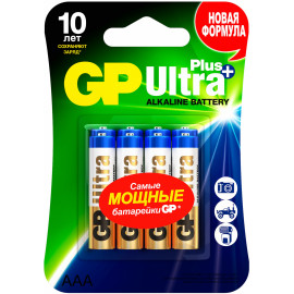 Батарея GP Ultra Plus Alkaline GP 24AUP-2CR8 AAA (8шт) блистер