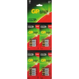 Батарея GP Alkaline 24ARHCP4m4-2CR4 AAA (16шт) блистер