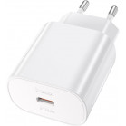 Сетевое зар./устр. Hoco N22 25W (PD+QC+AFC) USB Type-C универсальное белый