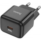 Сетевое зар./устр. Hoco N32 Glory Black 30W 3A+2A+1.5A (PD+QC+AFC) USB Type-C универсальное черный