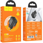 Сетевое зар./устр. Hoco N32 Glory Black 30W 3A+2A+1.5A (PD+QC+AFC) USB Type-C универсальное черный