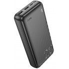 Мобильный аккумулятор Hoco J123A Element 20000mAh 2A 2xUSB-A черный