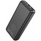 Мобильный аккумулятор Hoco J123A Element 20000mAh 2A 2xUSB-A черный