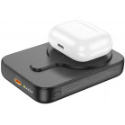 Мобильный аккумулятор Hoco J117A Esteem 10000mAh QC/PD 20W 2A USB-C беспров.зар. черный