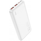 Мобильный аккумулятор Hoco J101 Astute 10000mAh QC3.0/PD3.0 22.5W 5A 2xUSB-A/USB-C белый (J101 ASTUTE WHITE)