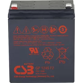 Батарея для ИБП CSB GP1245 (12V16W) 12В 4.5Ач
